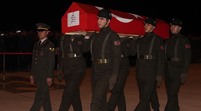 Şehit Uzman Çavuş, memleketine uğurlandı