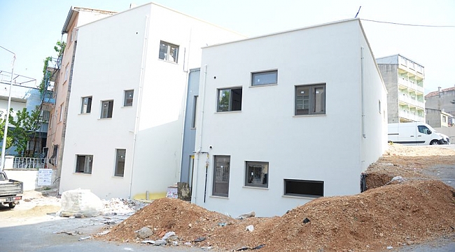 Selçukbey'de hizmet binasında sona doğru