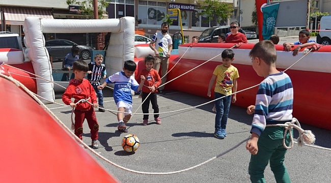 Üçevler'de spor dolu gün yaşandı