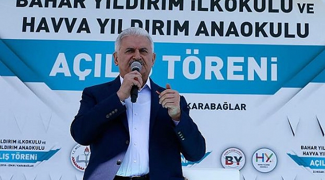 Yıldırım'dan duygusal sözler
