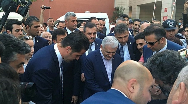 Yıldırım'dan hastane ziyareti
