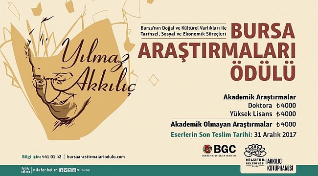 Yılmaz Akkılıç ödülleri kazananları belli oldu