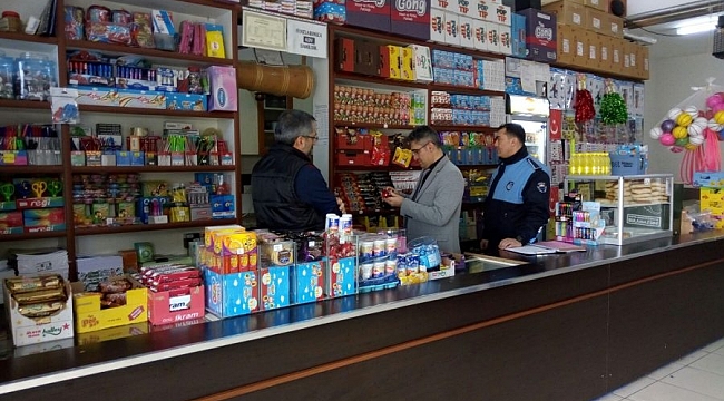 Zabıtadan kantin denetimi
