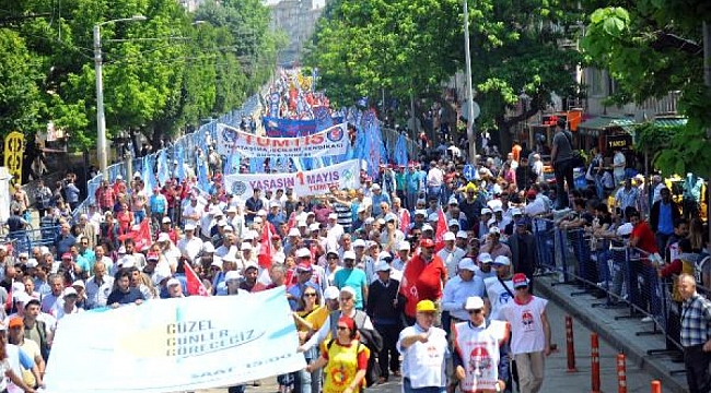 Bursa'da 1 Mayıs coşkusu