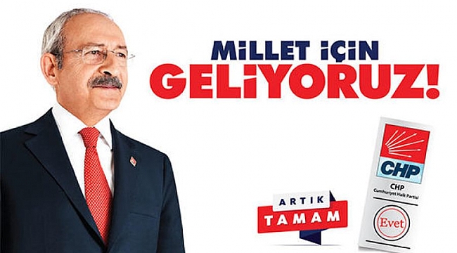 CHP'nin sloganı belli oldu