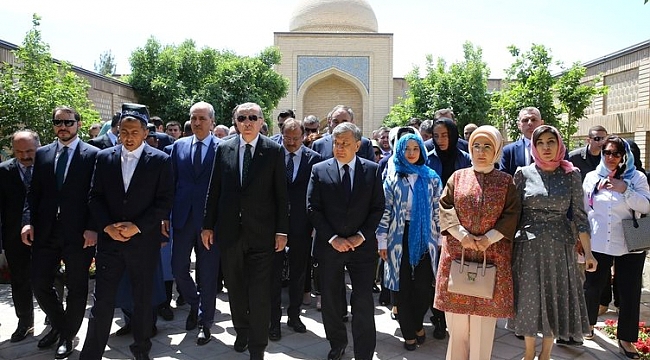 Erdoğan Buhara'da