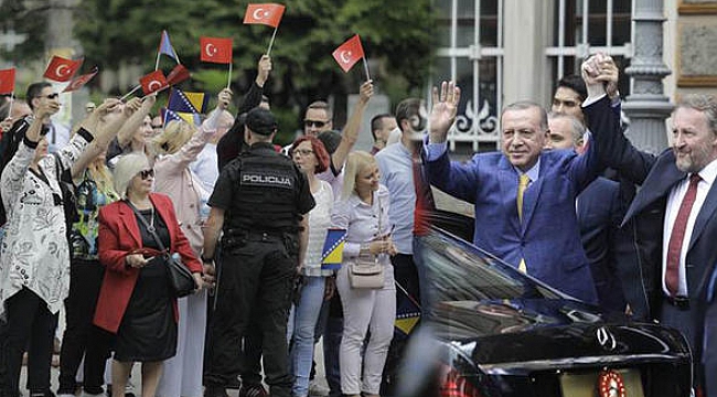 Erdoğan Saraybosna'da