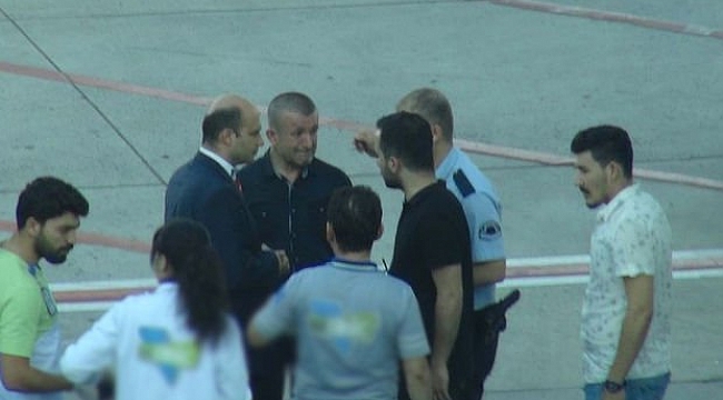 Havalimanında acı ölüm