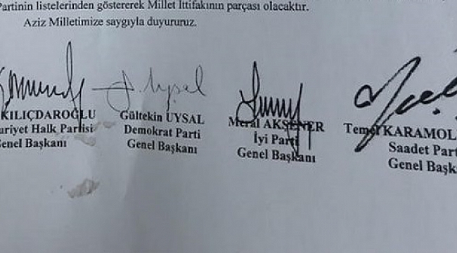 İşte ittifak protokolü