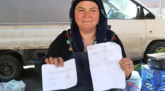 Kadın pazarcı, milletvekili adayı oldu