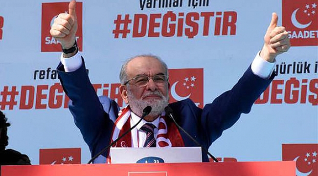 Karamollaoğlu'ndan ilk miting