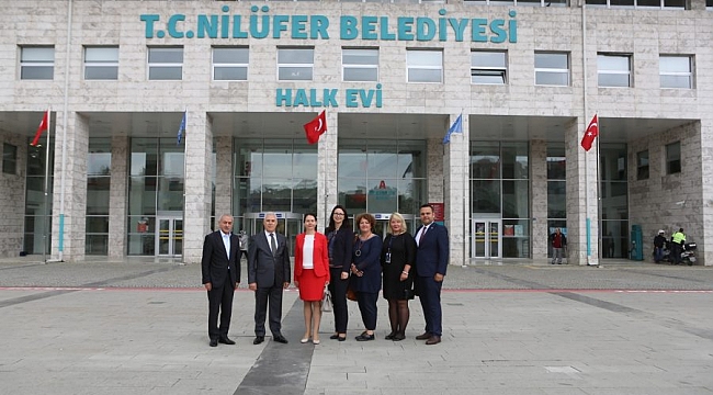 Kardeş kent Kekava'dan Bozbey'e ziyaret