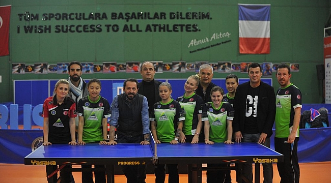 Masa tenisinde hedef büyük