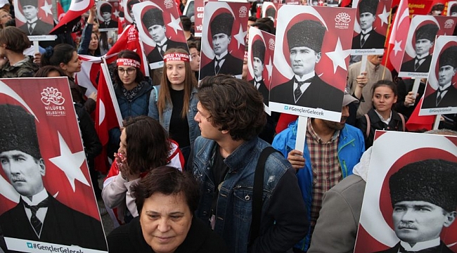 Nilüfer'de 19 Mayıs yürüyüşü