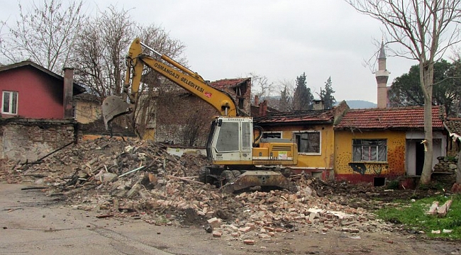Osmangazi'de 4 ayda 72 bina yıkıldı