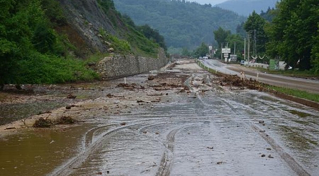 Sel tahribatı sabah ortaya çıktı