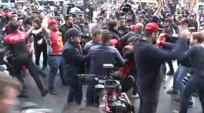Taksim'de 1 Mayıs gerginliği