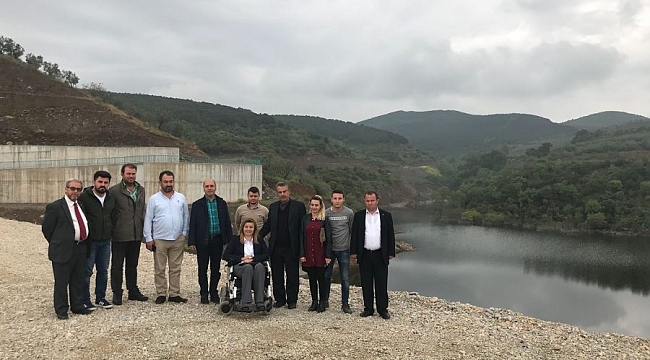 Yalıçiftlik barajına su dolmaya başladı