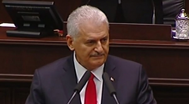 Yıldırım'ın konuşmasında gözleri doldu