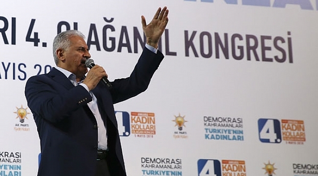 Yıldırım Kayseri'de konuştu