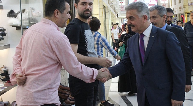 Büyükataman, esnaftan destek istedi