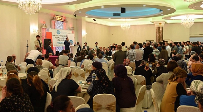 Çavuşoğlu, DATÜB'ün iftarına katıldı