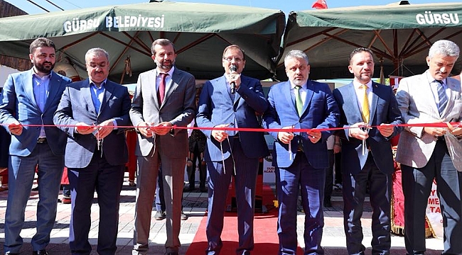 Çavuşoğlu, Gürsu Adrenalin Park'ın açılışını yaptı