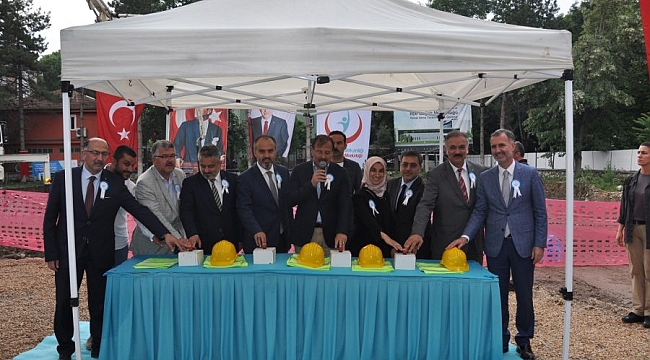Çavuşoğlu temel atma töreninde konuştu