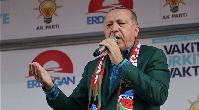 Erdoğan'dan Diyarbakır'da flaş açıklamalar