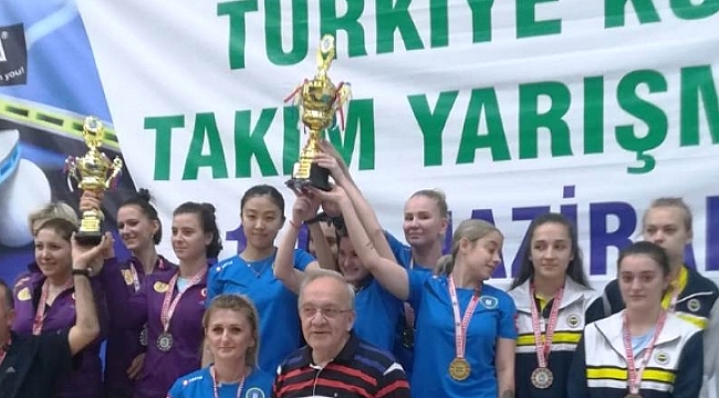 Masa tenisinde Türkiye Kupası Büyükşehir'in