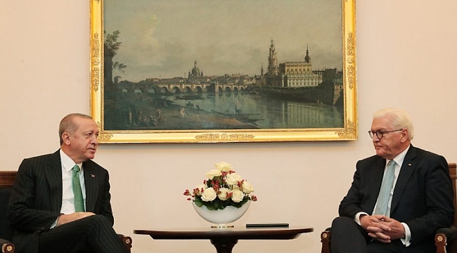 Erdoğan, Steinmeier ile görüştü