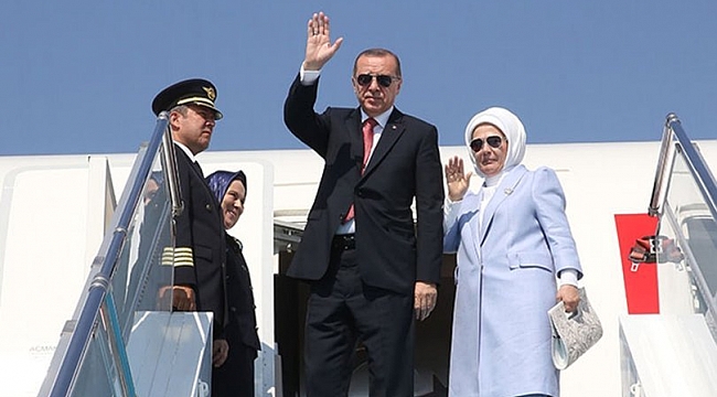 Erdoğan yurda döndü