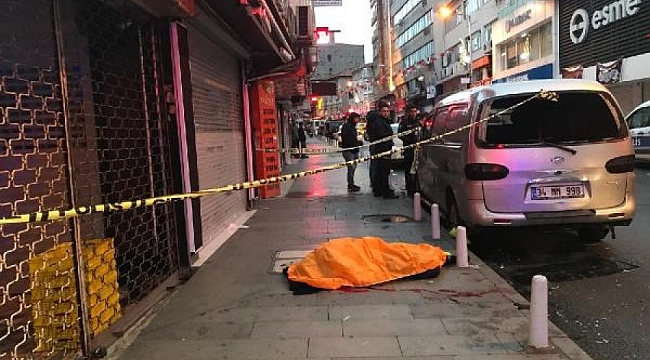 İstanbul'da korkunç ölüm