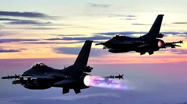 TSK'dan Irak'ın kuzeyine hava harekatı