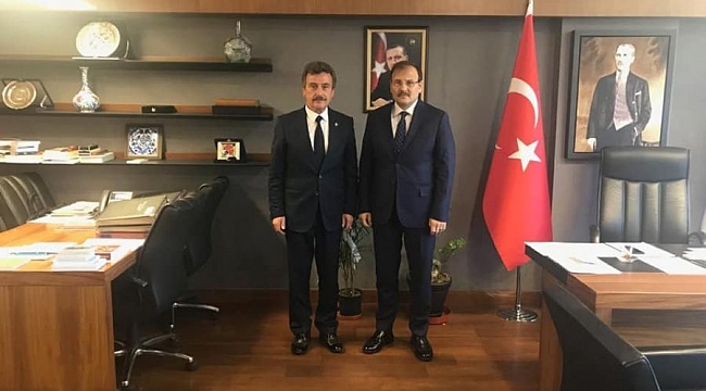 Başkan Çelik yatırımlar için Ankara'da