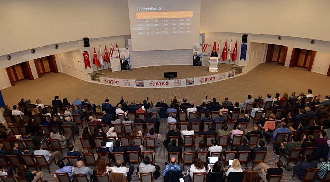 BTSO, Prof. Dr. Alkin'i iş dünyasıyla buluşturdu