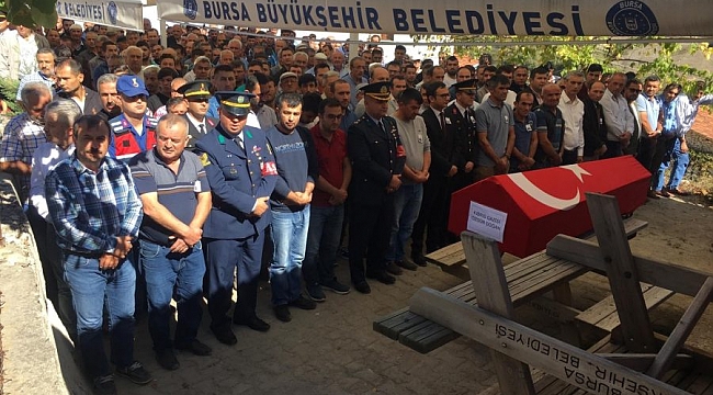 Bursa'da Kıbrıs Gazisi ebediyete uğurlandı