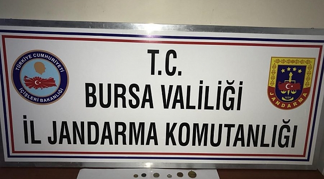 Bursa'da tarihi eser operasyonu