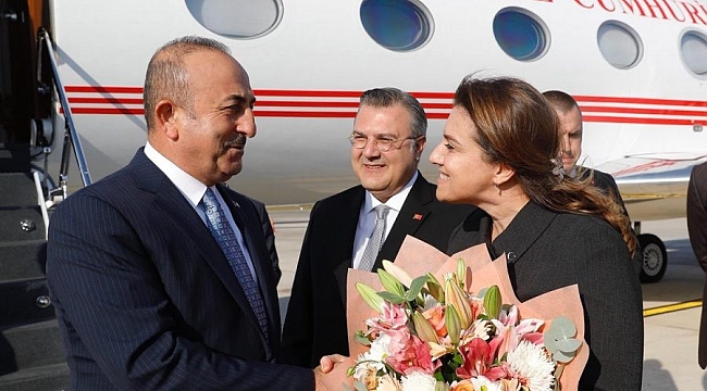 Çavuşoğlu Arnavutluk'ta