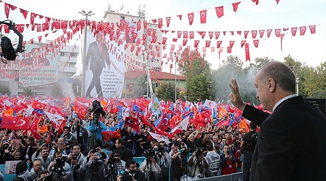 Erdoğan, Isparta'da konuştu