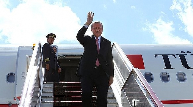 Erdoğan Moldova'ya gitti