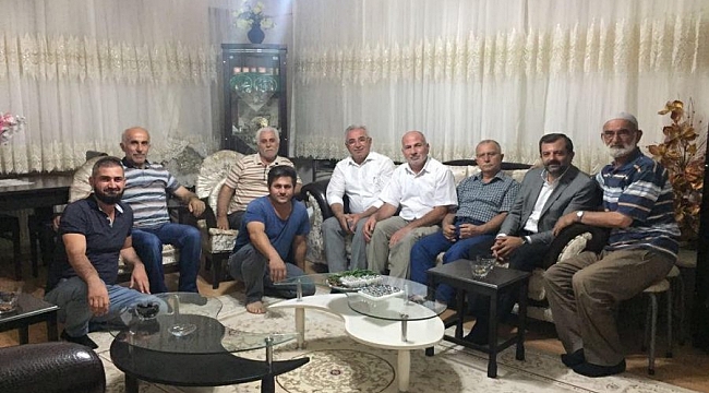 Gürsulular başkanlarını evlerinde ağırlıyor