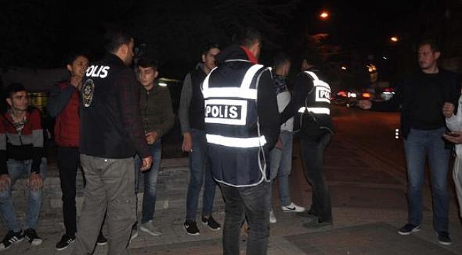 İnegöl'de 250 polisle huzur uygulaması