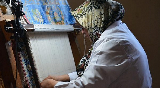 İpek halıcılığı, kadınların geçim kaynağı oldu