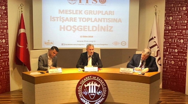 İTSO'da meslek komiteleri toplandı