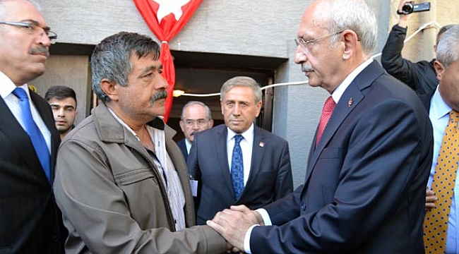 Kılıçdaroğlu'ndan şehit ailesine ziyaret
