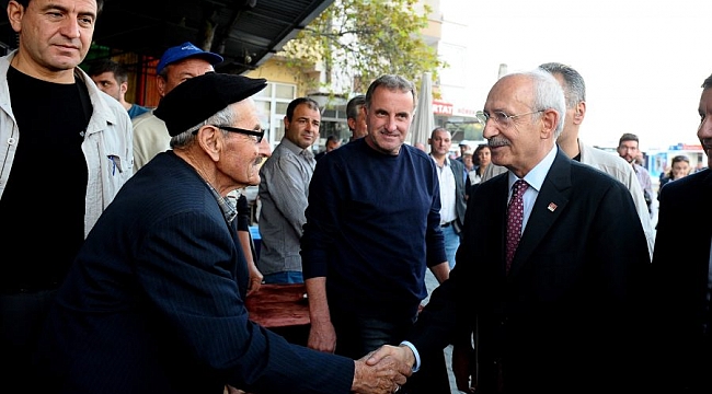 Kılıçdaroğlu vatandaşlarla buluştu