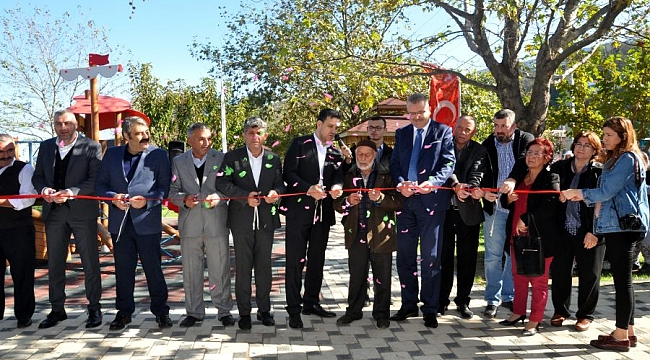 Kurşunlu Liman Parkı açıldı