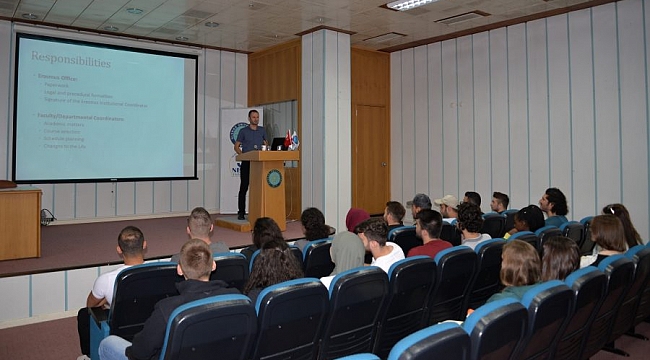 Misafir öğrencilere UÜ desteği