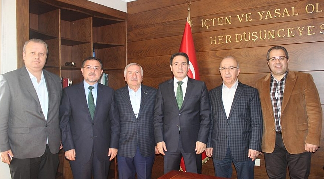 MUSİAD'tan Nilüfer Kaymakamlığı'na ziyaret